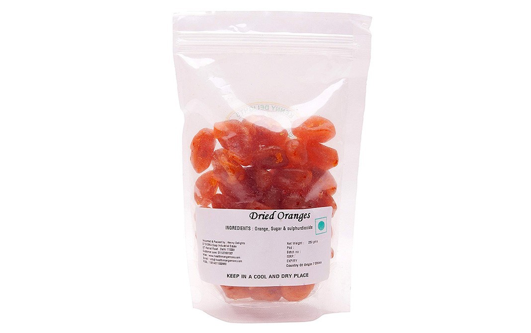 Kenny Delights Dried Oranges    Pack  100 grams